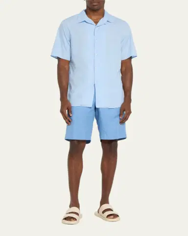 Incotex Men's Omaha Chinolino Shorts | Thumbnail 2 Incotex Men's Omaha Chinolino Shorts | Thumbnail 2