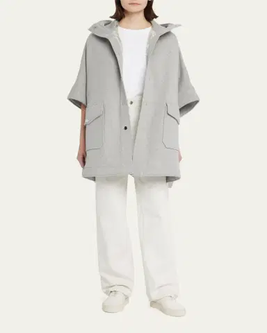 FAZ Lola Hooded Cape Coat | Thumbnail 7 FAZ Lola Hooded Cape Coat | Thumbnail 7