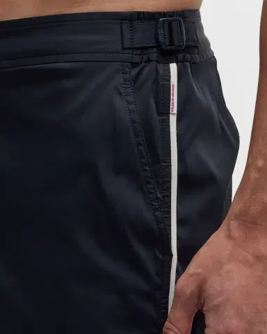 Orlebar Brown Men 's Bulldog Piped Nylon Swim Shorts | Thumbnail 4 Orlebar Brown Men 's Bulldog Piped Nylon Swim Shorts | Thumbnail 4