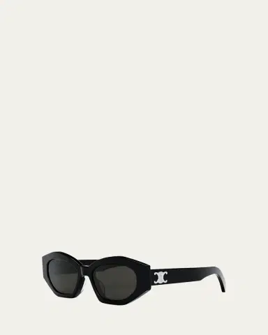 CELINE Triomphe Logo Acetate Cat-Eye Sunglasses | Thumbnail 2 CELINE Triomphe Logo Acetate Cat-Eye Sunglasses | Thumbnail 2