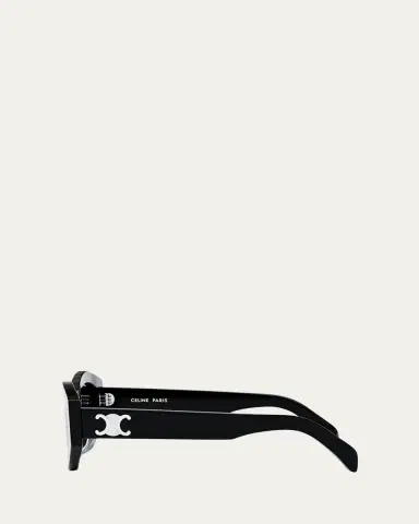CELINE Triomphe Logo Acetate Cat-Eye Sunglasses | Thumbnail 3 CELINE Triomphe Logo Acetate Cat-Eye Sunglasses | Thumbnail 3