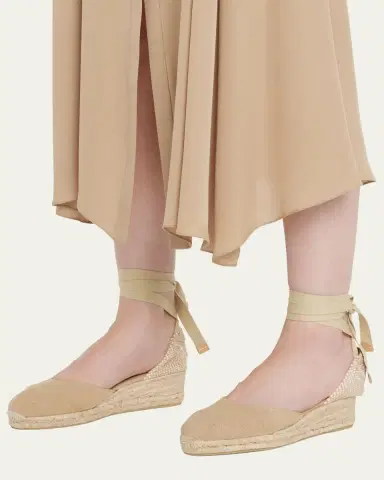 Castañer Carina Wrap-Around Espadrille Wedges | Thumbnail 5 Castañer Carina Wrap-Around Espadrille Wedges | Thumbnail 5