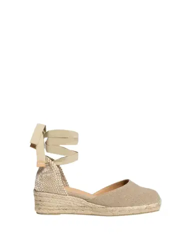 Castañer Carina Wrap-Around Espadrille Wedges | Thumbnail 1 Castañer Carina Wrap-Around Espadrille Wedges | Thumbnail 1