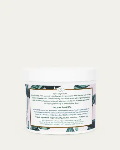 SALT LIVE ENERGIZED Salt and Cacao Spice Body Scrub, 12 oz. | Thumbnail 2 SALT LIVE ENERGIZED Salt and Cacao Spice Body Scrub, 12 oz. | Thumbnail 2