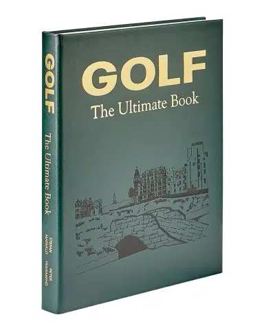 Graphic Image "Ultimate Golf" Personalizable Leather Bound Book | Thumbnail 1 Graphic Image "Ultimate Golf" Personalizable Leather Bound Book | Thumbnail 1