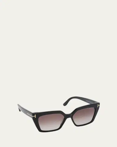 Tom Ford Winona Acetate T-Logo Cat-Eye Sunglasses | Thumbnail 2 Tom Ford Winona Acetate T-Logo Cat-Eye Sunglasses | Thumbnail 2