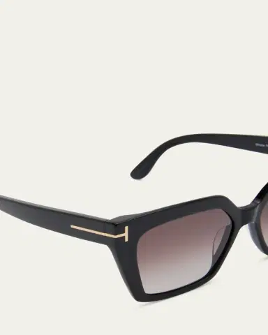Tom Ford Winona Acetate T-Logo Cat-Eye Sunglasses | Thumbnail 4 Tom Ford Winona Acetate T-Logo Cat-Eye Sunglasses | Thumbnail 4