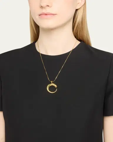 Khiry Khartoum II Pendant in Nude Polished 18K Gold Vermeil | Thumbnail 2 Khiry Khartoum II Pendant in Nude Polished 18K Gold Vermeil | Thumbnail 2