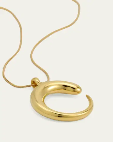 Khiry Khartoum II Pendant in Nude Polished 18K Gold Vermeil | Thumbnail 3 Khiry Khartoum II Pendant in Nude Polished 18K Gold Vermeil | Thumbnail 3