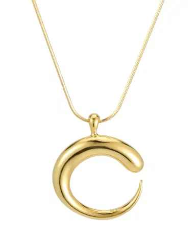 Khiry Khartoum II Pendant in Nude Polished 18K Gold Vermeil | Thumbnail 1 Khiry Khartoum II Pendant in Nude Polished 18K Gold Vermeil | Thumbnail 1