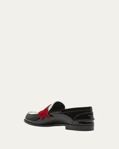 Christian Louboutin Donna Patent Penny Loafers | Thumbnail 4 Christian Louboutin Donna Patent Penny Loafers | Thumbnail 4