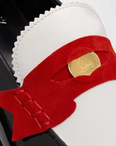 Christian Louboutin Donna Patent Penny Loafers | Thumbnail 9 Christian Louboutin Donna Patent Penny Loafers | Thumbnail 9