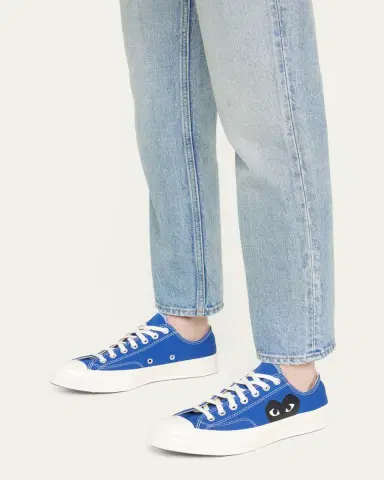 CDG Play x Converse Chuck Taylor Canvas Low-Top Sneakers | Thumbnail 2 CDG Play x Converse Chuck Taylor Canvas Low-Top Sneakers | Thumbnail 2