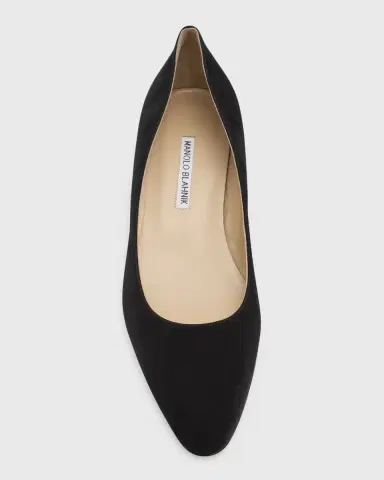 Manolo Blahnik Lista Suede Pumps | Thumbnail 4 Manolo Blahnik Lista Suede Pumps | Thumbnail 4