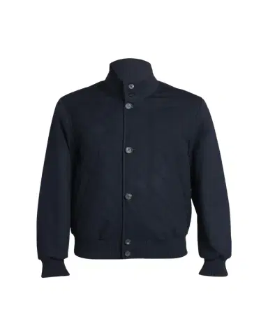 Loro Piana Men's Reversible Quilted Cashmere Bomber Jacket | Thumbnail 1 Loro Piana Men's Reversible Quilted Cashmere Bomber Jacket | Thumbnail 1