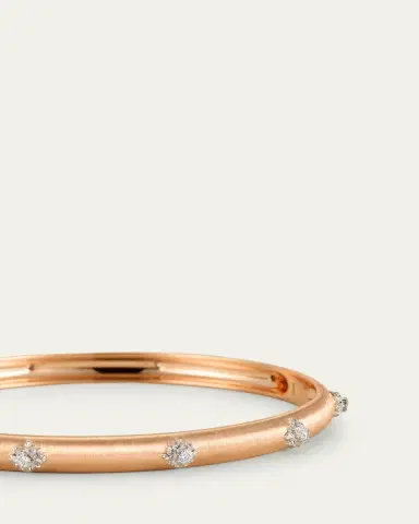Buccellati Macri Bombé Bangle, Rose Gold, 5mm | Thumbnail 3 Buccellati Macri Bombé Bangle, Rose Gold, 5mm | Thumbnail 3