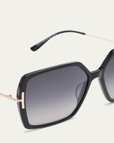 Tom Ford Joanna Mixed-Media Butterfly Sunglasses | Thumbnail 4 Tom Ford Joanna Mixed-Media Butterfly Sunglasses | Thumbnail 4