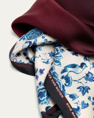 Dries Van Noten Soie Malaquais Silk Foulard | Thumbnail 2 Dries Van Noten Soie Malaquais Silk Foulard | Thumbnail 2