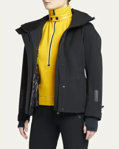 Moncler Hainet Belted Snow Jacket | Thumbnail 4 Moncler Hainet Belted Snow Jacket | Thumbnail 4