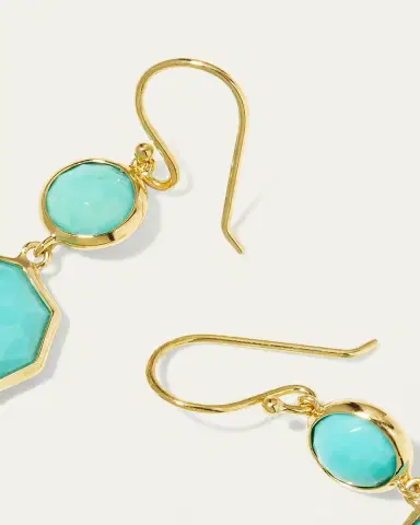 Ippolita Small Crazy 8's Earrings in 18K Gold | Thumbnail 4 Ippolita Small Crazy 8's Earrings in 18K Gold | Thumbnail 4