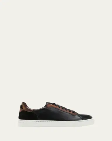 Magnanni Men's Amadeo Bicolor Leather Low-Top Sneakers | Thumbnail 7 Magnanni Men's Amadeo Bicolor Leather Low-Top Sneakers | Thumbnail 7