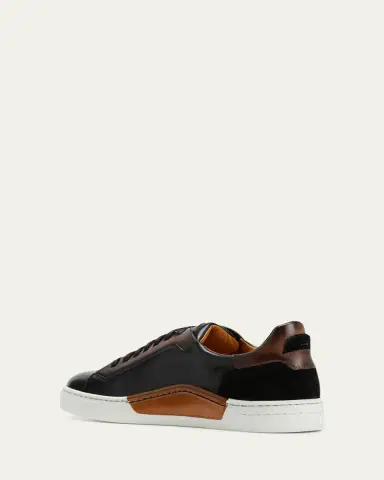 Magnanni Men's Amadeo Bicolor Leather Low-Top Sneakers | Thumbnail 9 Magnanni Men's Amadeo Bicolor Leather Low-Top Sneakers | Thumbnail 9