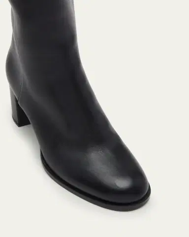 Valentino Garavani Leather Knee High Boots with V Logo | Thumbnail 5 Valentino Garavani Leather Knee High Boots with V Logo | Thumbnail 5