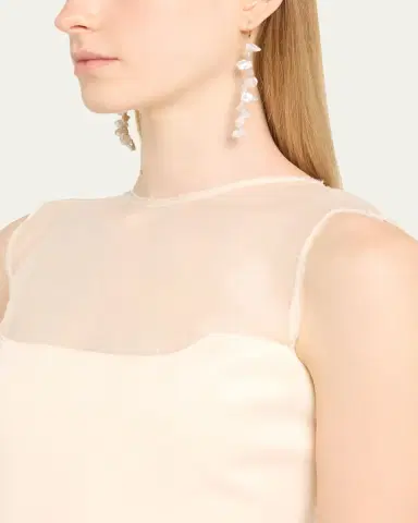 V.BELLAN Jo Pearl Drop Earrings in 14K Yellow | Thumbnail 2 V.BELLAN Jo Pearl Drop Earrings in 14K Yellow | Thumbnail 2