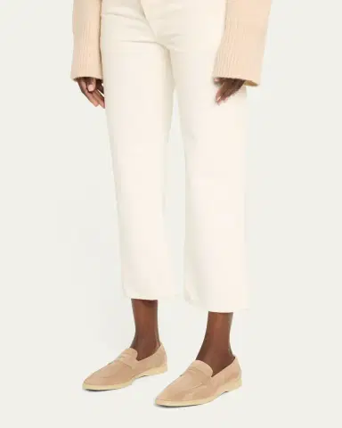 Bougeotte Suede Casual Penny Loafers | Thumbnail 2 Bougeotte Suede Casual Penny Loafers | Thumbnail 2