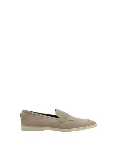 Bougeotte Suede Casual Penny Loafers | Thumbnail 1 Bougeotte Suede Casual Penny Loafers | Thumbnail 1