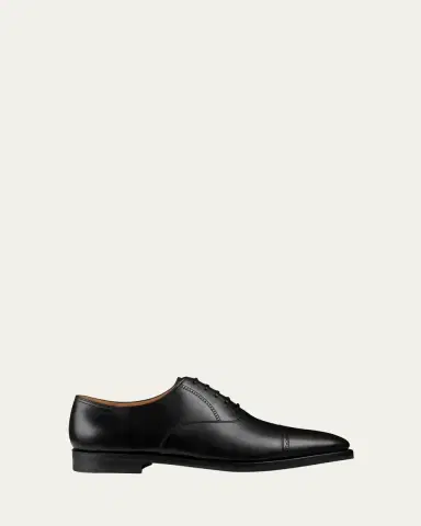 John Lobb Men's Bristol Cap-Toe Oxford Loafers | Thumbnail 5 John Lobb Men's Bristol Cap-Toe Oxford Loafers | Thumbnail 5