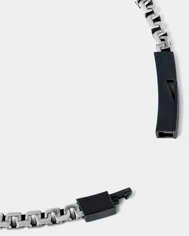 Tateossian Men's Chain Bracelet in Sterling Silver | Thumbnail 3 Tateossian Men's Chain Bracelet in Sterling Silver | Thumbnail 3