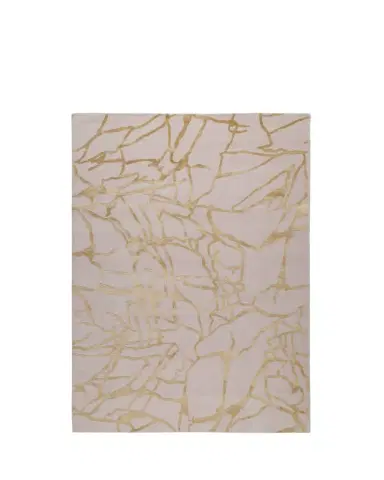 The Rug Company x Kelly Wearstler Tracery Gold Hand-Knotted Rug, 9' x 12' | Thumbnail 1 The Rug Company x Kelly Wearstler Tracery Gold Hand-Knotted Rug, 9' x 12' | Thumbnail 1