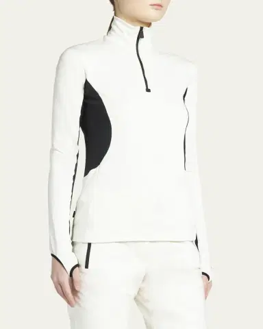 Moncler Grenoble Colorblock Quarter-Zip Sweatshirt | Thumbnail 4 Moncler Grenoble Colorblock Quarter-Zip Sweatshirt | Thumbnail 4