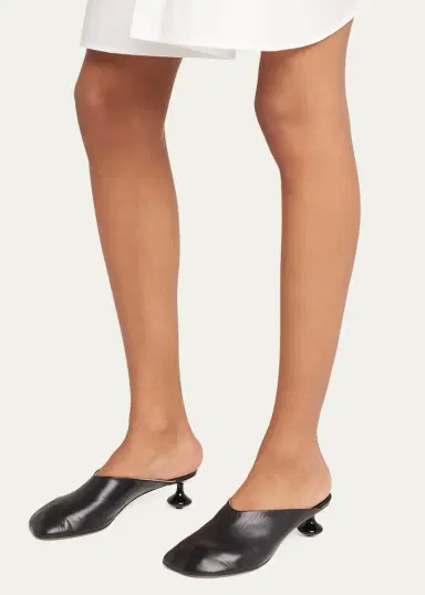 Loewe Toy Leather Drop Stiletto Mules | Thumbnail 2 Loewe Toy Leather Drop Stiletto Mules | Thumbnail 2