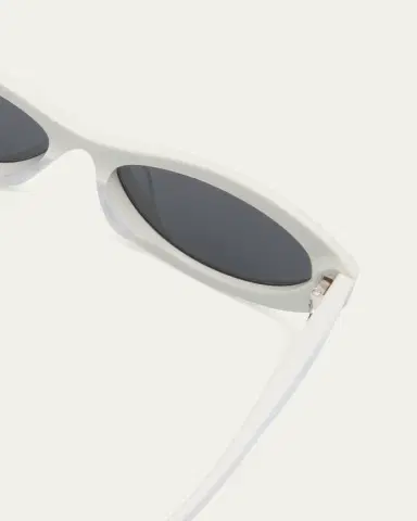 Prada PR 26ZSF Logo Beveled Acetate Oval Sunglasses | Thumbnail 9 Prada PR 26ZSF Logo Beveled Acetate Oval Sunglasses | Thumbnail 9