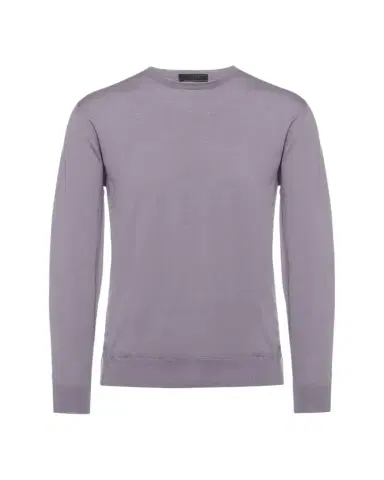 Prada Men's Superfine Wool Crewneck Sweater | Thumbnail 1 Prada Men's Superfine Wool Crewneck Sweater | Thumbnail 1