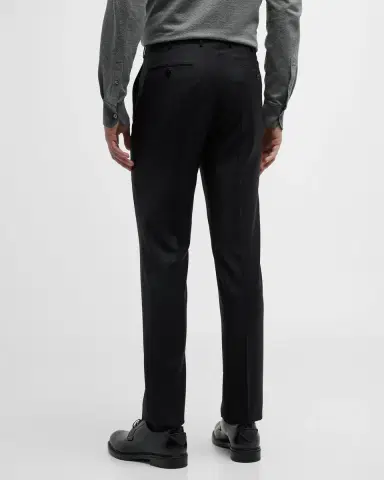 ZEGNA Men's Trofeo Slim-Straight Trousers | Thumbnail 2 ZEGNA Men's Trofeo Slim-Straight Trousers | Thumbnail 2