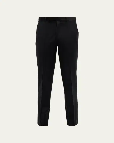 ZEGNA Men's Trofeo Slim-Straight Trousers | Thumbnail 8 ZEGNA Men's Trofeo Slim-Straight Trousers | Thumbnail 8