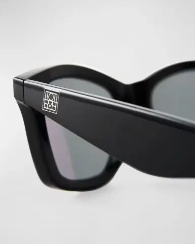 Toteme The Classics Square Acetate Sunglasses | Thumbnail 3 Toteme The Classics Square Acetate Sunglasses | Thumbnail 3