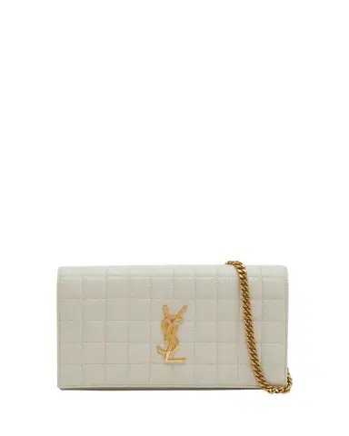 Saint Laurent Cassandre YSL Wallet on Chain in Quilted Smooth Leather | Thumbnail 1 Saint Laurent Cassandre YSL Wallet on Chain in Quilted Smooth Leather | Thumbnail 1