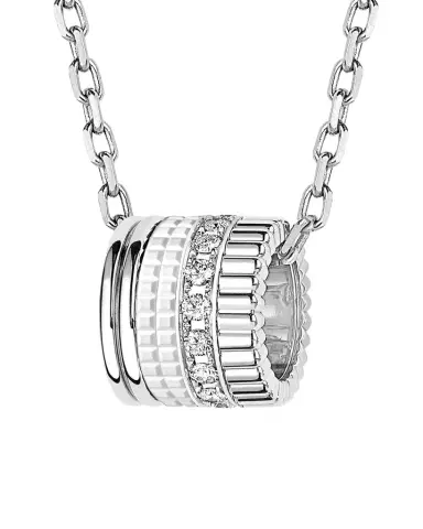 Boucheron Quatre Double White Edition Pendant, Large Model | Thumbnail 1 Boucheron Quatre Double White Edition Pendant, Large Model | Thumbnail 1