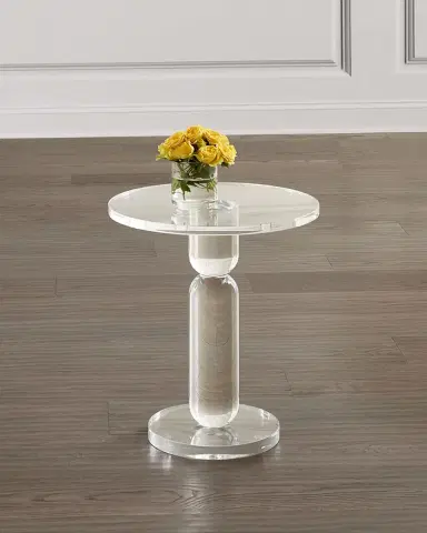 Interlude Home Roland Acrylic Side Table | Thumbnail 2 Interlude Home Roland Acrylic Side Table | Thumbnail 2