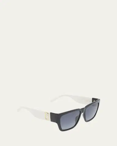 Marc Jacobs J Marc Logo Square Plastic Sunglasses | Thumbnail 4 Marc Jacobs J Marc Logo Square Plastic Sunglasses | Thumbnail 4