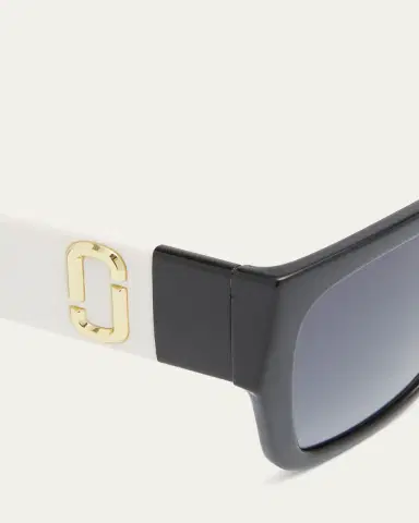 Marc Jacobs J Marc Logo Square Plastic Sunglasses | Thumbnail 6 Marc Jacobs J Marc Logo Square Plastic Sunglasses | Thumbnail 6
