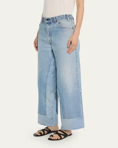 B SIDES Reworked Culotte Jeans | Thumbnail 3 B SIDES Reworked Culotte Jeans | Thumbnail 3