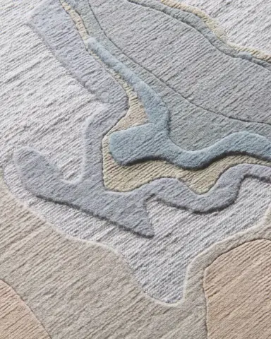 The Rug Company x Adam Hunter Tundra Hand-Knotted Rug, 6' x 9' | Thumbnail 2 The Rug Company x Adam Hunter Tundra Hand-Knotted Rug, 6' x 9' | Thumbnail 2