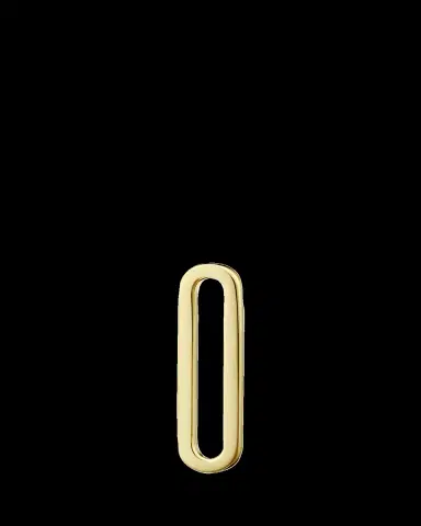 Kinraden Men's The Sigh I Earring, Single | Thumbnail 2 Kinraden Men's The Sigh I Earring, Single | Thumbnail 2