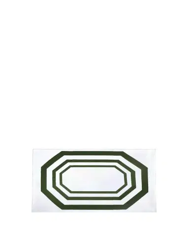 The Lino Essential Green Tablecloth, 71" x 125" | Thumbnail 1 The Lino Essential Green Tablecloth, 71" x 125" | Thumbnail 1