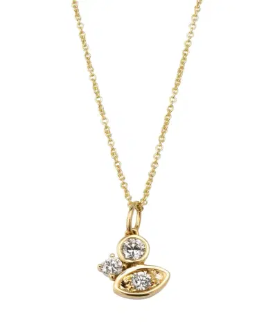 Sydney Evan Diamond Marquise Eye Cluster Charm Necklace | Thumbnail 1 Sydney Evan Diamond Marquise Eye Cluster Charm Necklace | Thumbnail 1